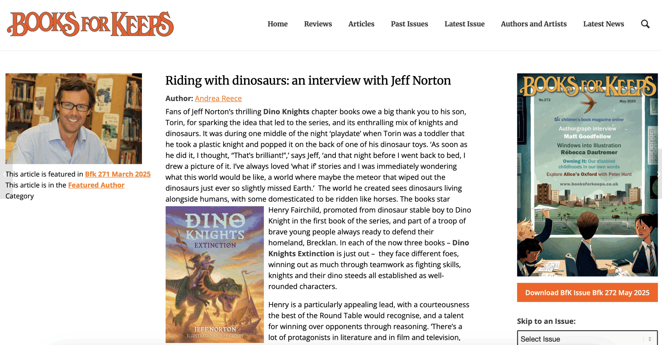 Riding with dinosaurs